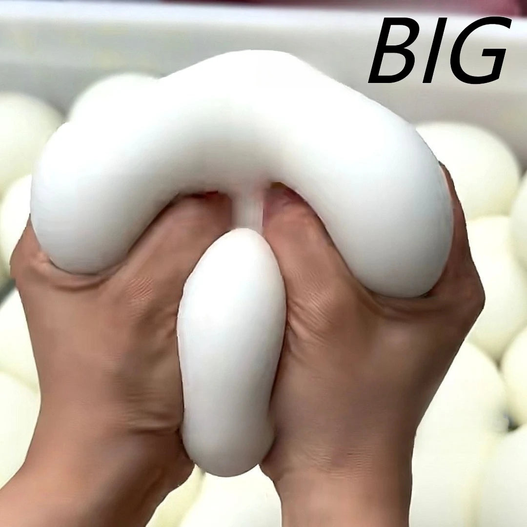 Bread Bun Squishy Fidget Toy