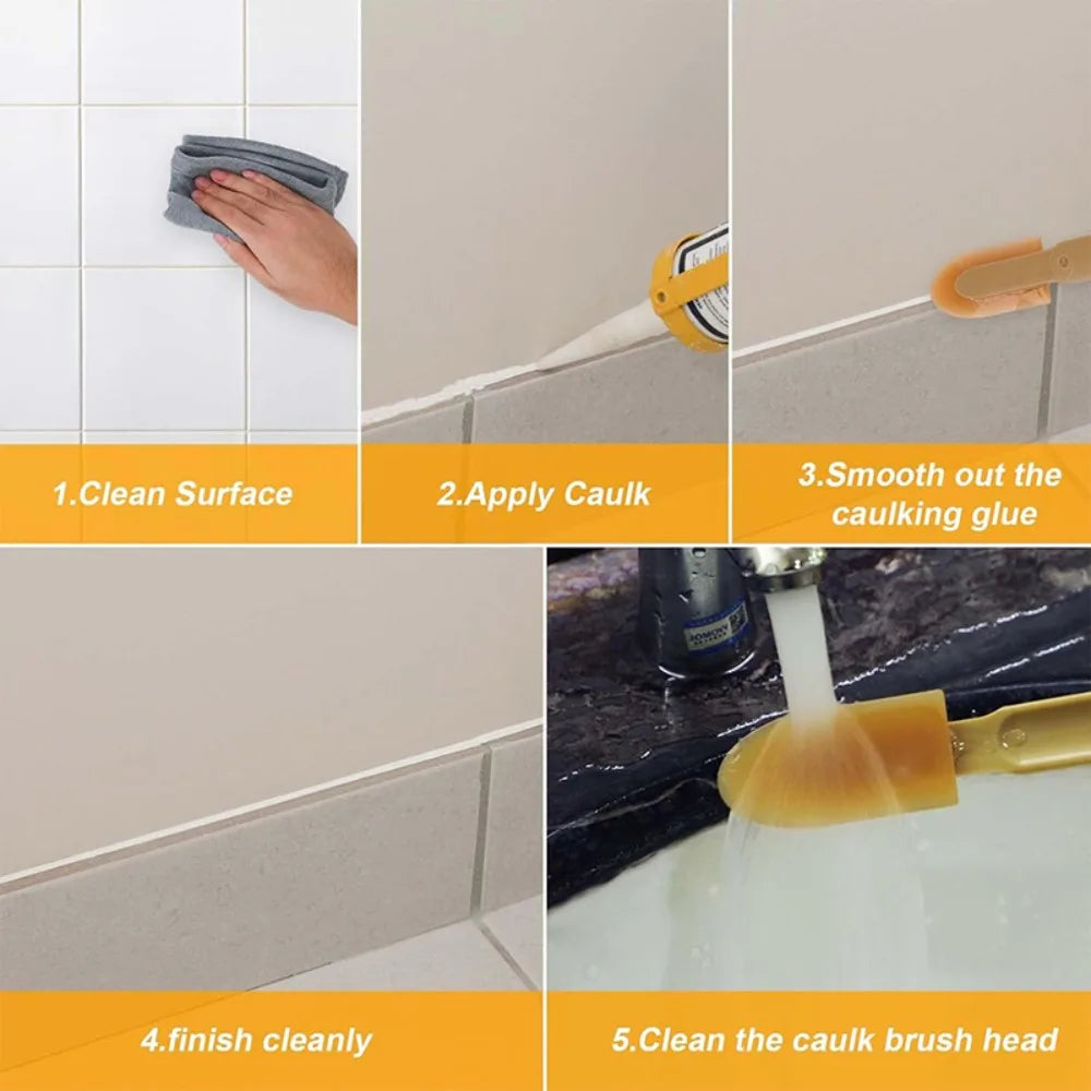 4-Piece Silicone Sealant Finishing Tool Set