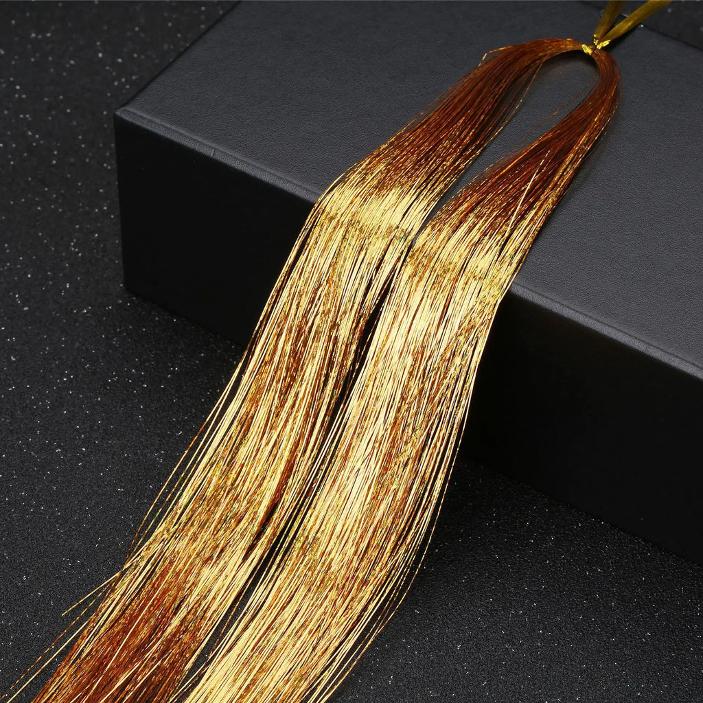 48-Inch Sparkle Hair Tinsel Kit