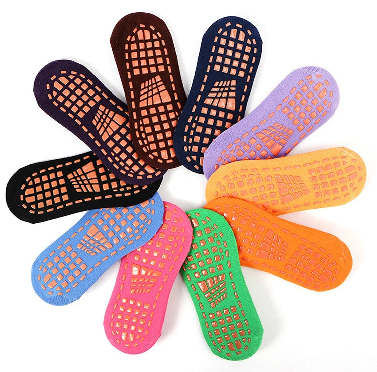 Yoga & Pilates Grip Socks – 4 Pairs